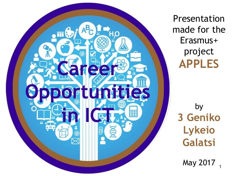 Career opportunities in ict