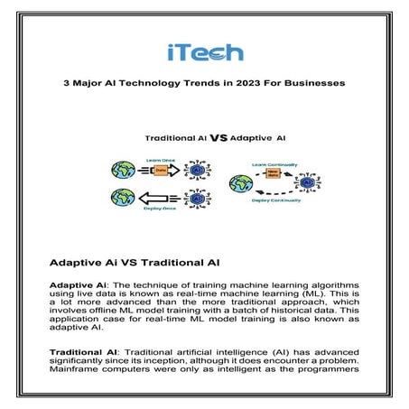 Traditional Vs Adaptive AI | PDF