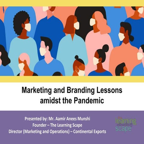 Marketing & Branding Lessons Amidst a Pandemic 