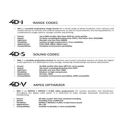 3 media,3 families, 4DI, 4DS, 4DV