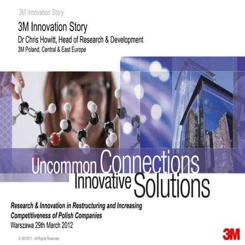 3M PSD - Customer Innovation Center Visits. External (August 2016) | PPTX