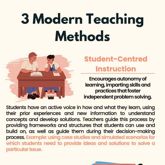 3 Modern Teaching Methods - Teacher Training | PDF