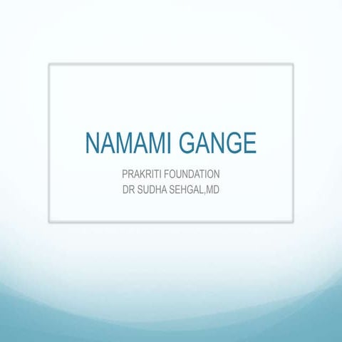  Namami Gange