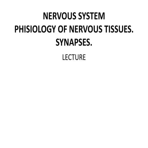nervous Physiology