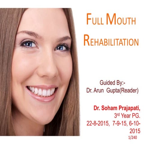 Full Mouth Rehabilitation