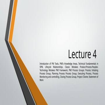 Introduction to Program Management  Tools