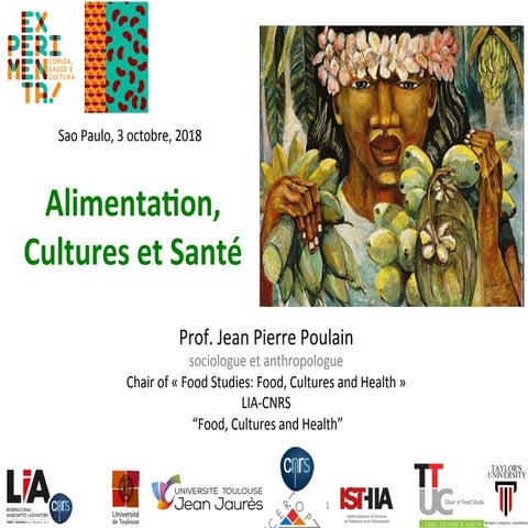 Alimentation, cultures et santé