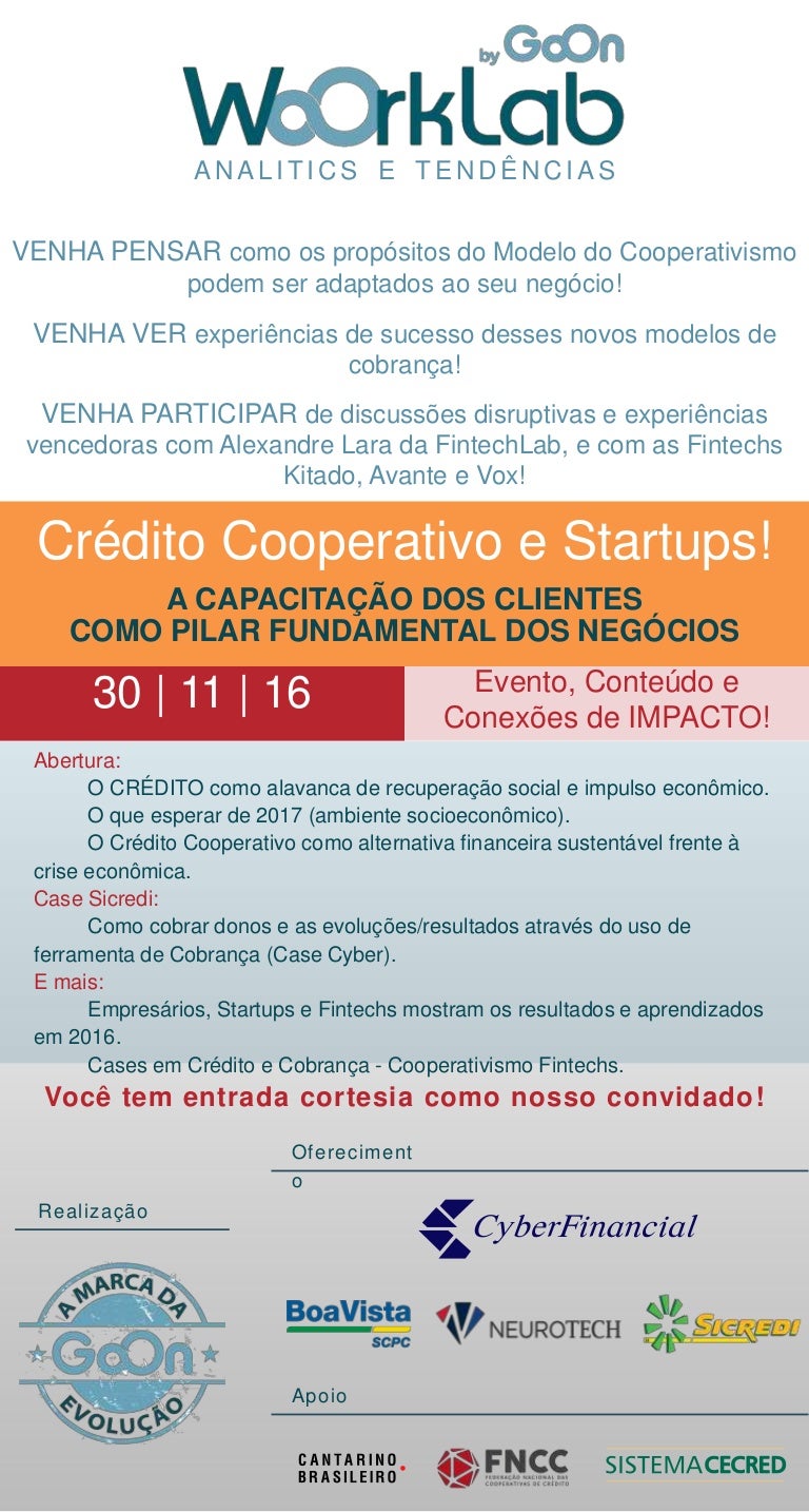 Crédito Cooperativo e StartUps