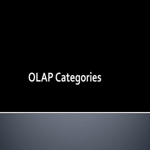 3 olap storage