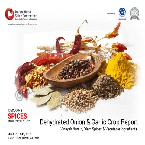 Onion and Garlic Crop Report