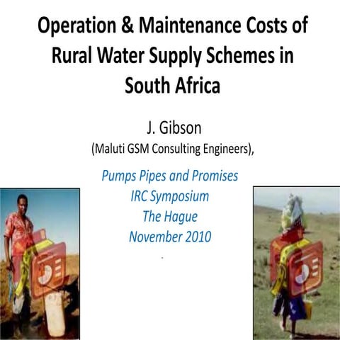 3 operation & maintenance costs of rwss in sa presentation | PDF