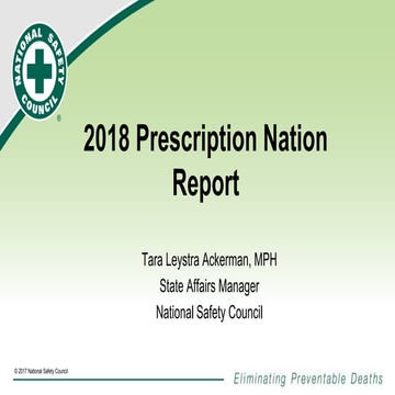 Prescription Nation 2018: Facing America's Opioid Epidemic 