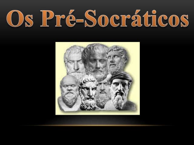 Professora Vanúcia Moreira - Os pré socráticos | PPTX