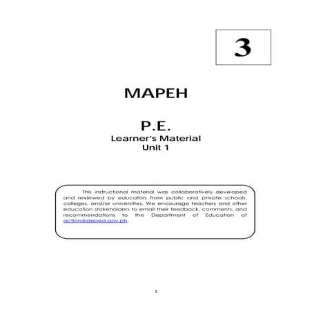 3 p.e. lm q1