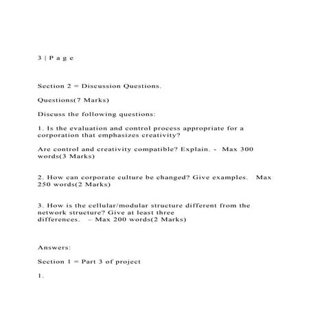 3  P a g e   Section 2 = Discussion Questions. Qu.docx