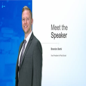 2018 NYC MarketingBitz Bootcamp: Paid and Organic Social Media Strategies