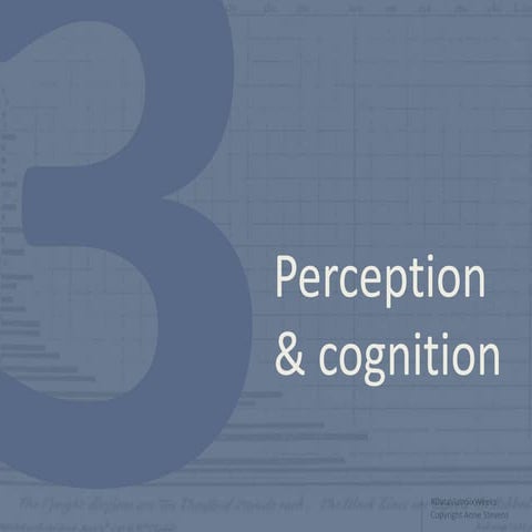 #DataVizInSixWeeks, Week 2 - Perception & cognition