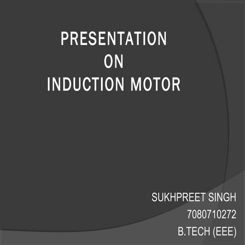 3phase induction motor(sukhpreet)