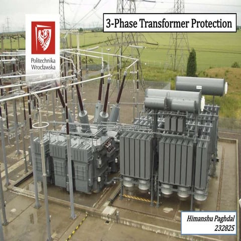 3 phase transformer protection