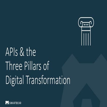 API & the 3 Pillars of Digital Transformation - apidays LIVE Paris 2020