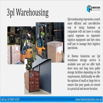 Efficient and Cost-Effective way of 3pl warehousing