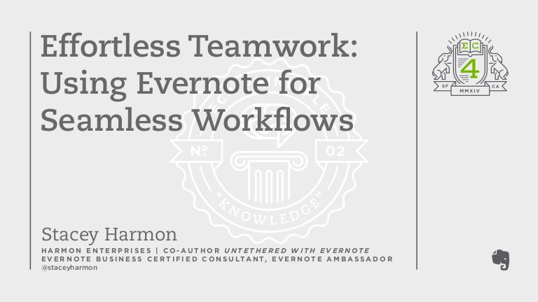 Stacey harmon evernote dashboard