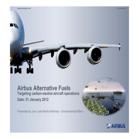 Airbus Alternative Fuels (Targeting carbon-neutral aircraft operations)
