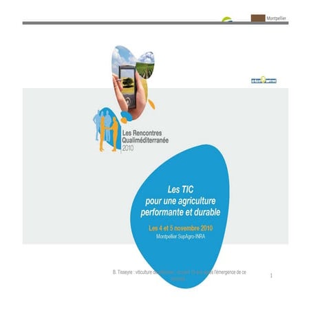 Viticulture de précision : un état des lieux 10 ans après l'émergence de ce c...