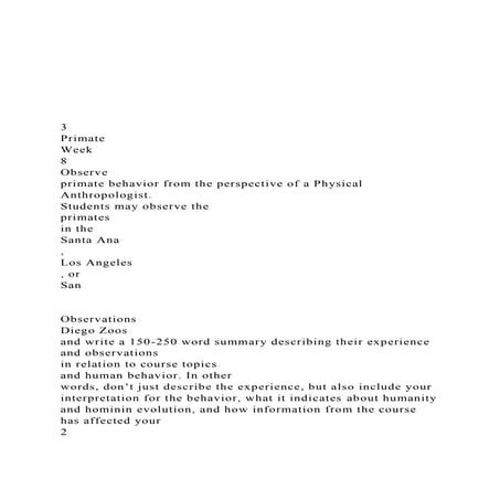 1 Lincoln Park Zoo Report ANTH 105 Introduction to.docx
