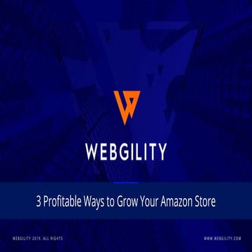 3 Profitable Ways to Grow Your Amazon Store