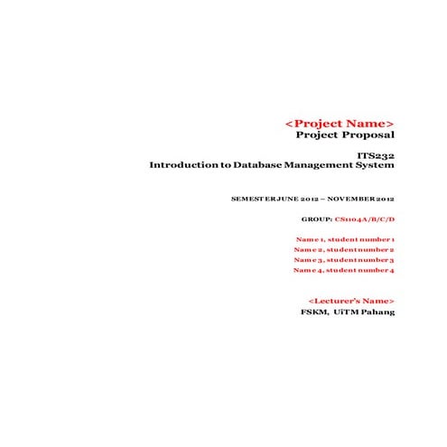 Introduction to Database Management System 