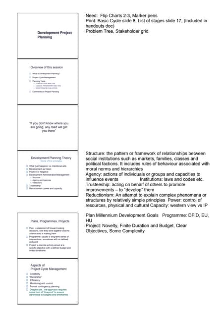 Project Planning module 5 presenter notes