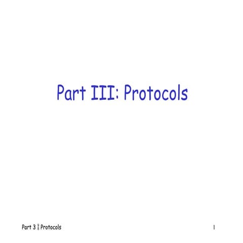 3_Protocols chapter from book that explain the subject protocol in ...