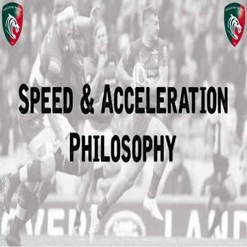 3 P's Speed Presentation