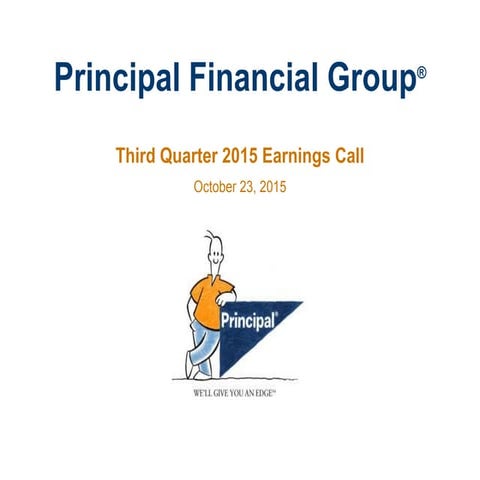 3Q 2015 Earnings Conference Call Presentation