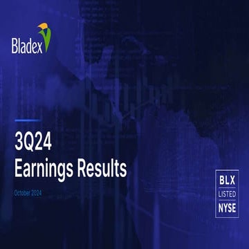 Bladex First Quarter 2026 Earnings Results | PDF