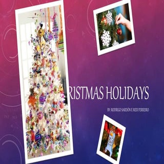 Christmas holidays rodri y iker