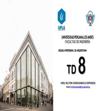 3R0 UNIDAD III - PROYECTO ARQUITECTÓNICO -  CONCEPTUALIZACIÓN - DEFINICIÓN...