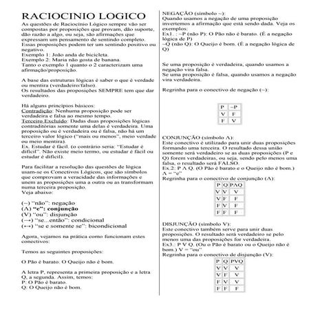 3  raciocinio logico