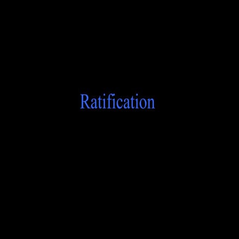 3 ratification 