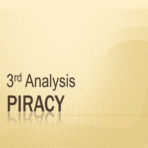 Piracy