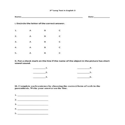 3rd long-test-in-english-2-template