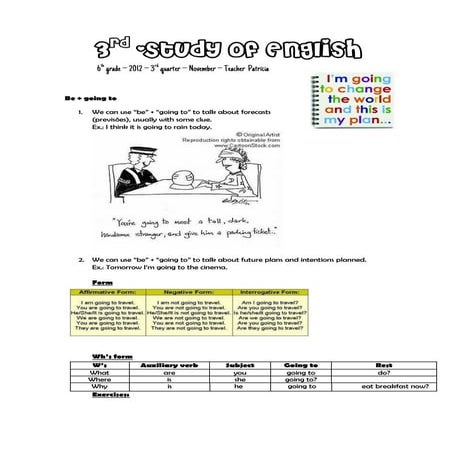 3rd  study of english - november  