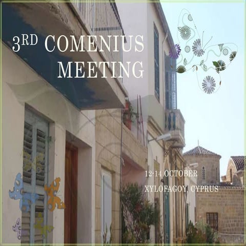 3 RD COMENIUS MEETING CYPRUS