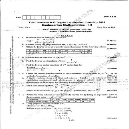 3rd semester CS & IS CBCS till July 2018 | PDF