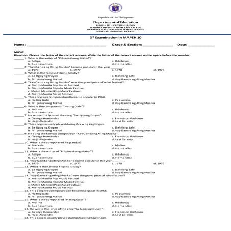 Diagnostic Assessment Tool In English Grade 3 pdf Diagnostic Assessment Tool In English Grade 3 pdf