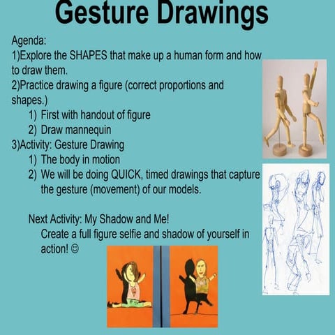 3rd gesture drawing lesson