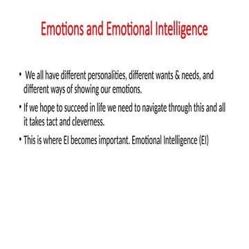 The Importance of Emotional Intelligence in Personal and Professional ...