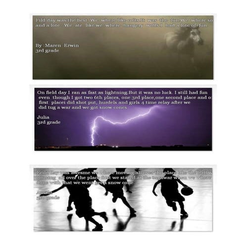 Quick Write about Field Day: Monday | DOCX