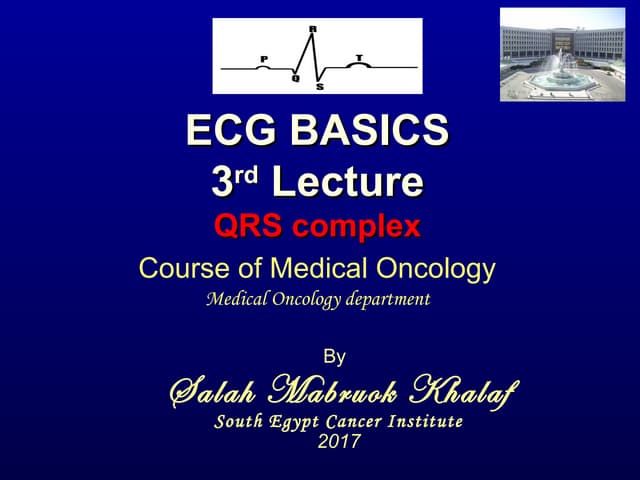 ECG -QRS complex | PPTX